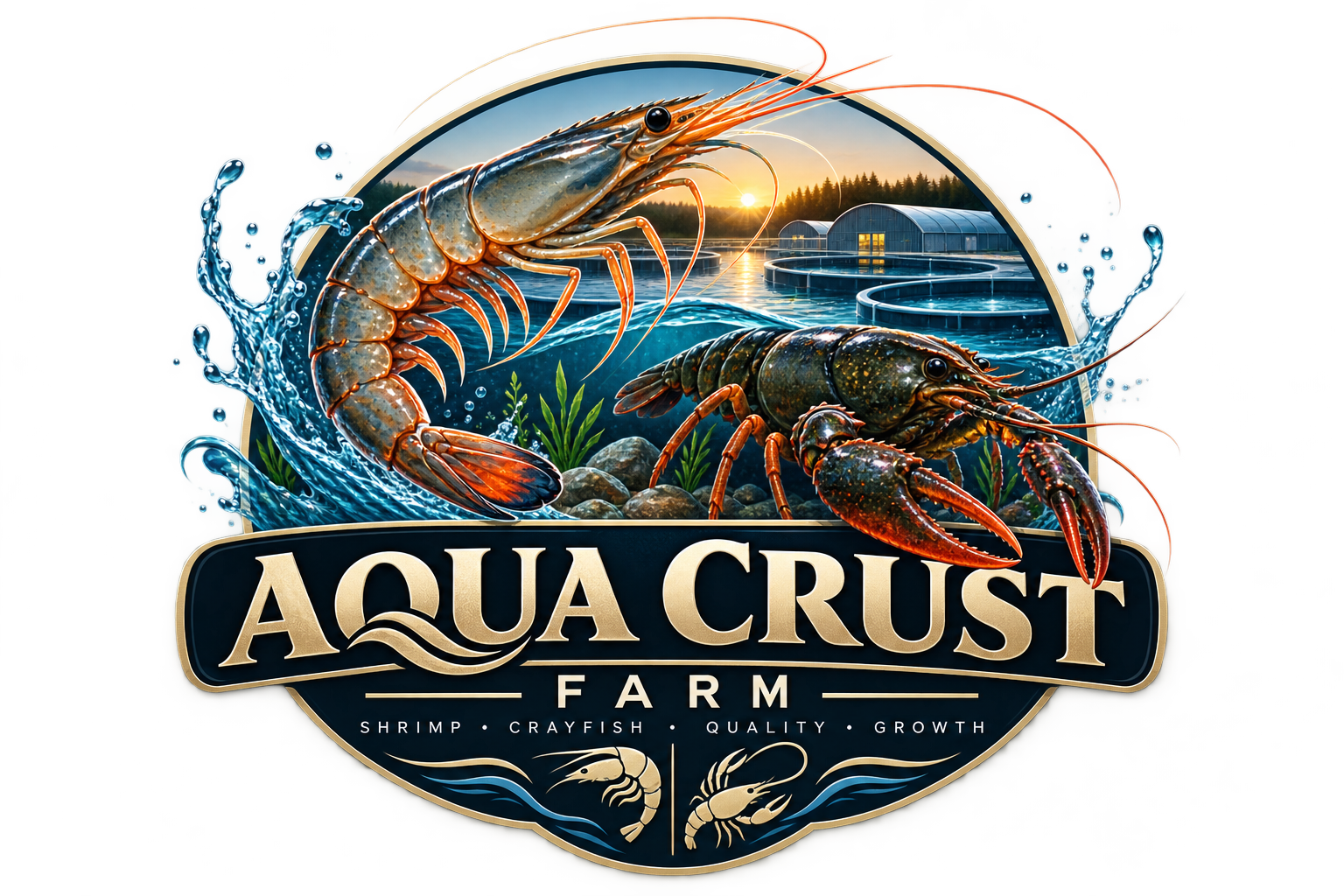 AquaCrust Farm logo